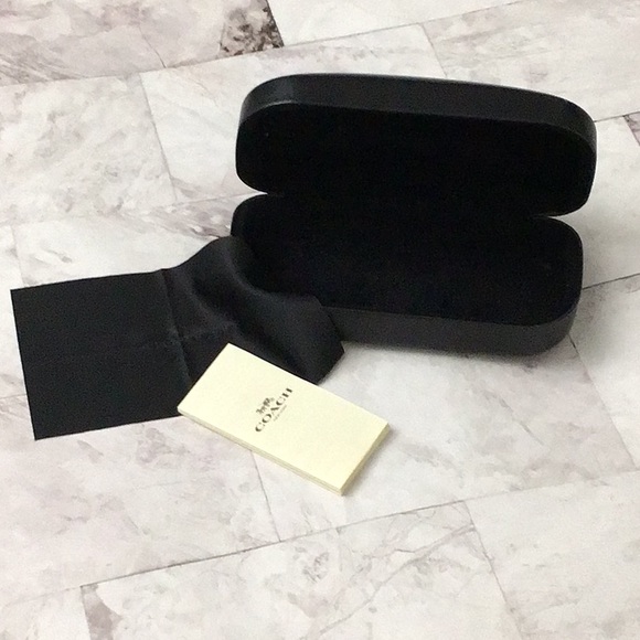 COACH Sunglasses Case, Black sunglasses case - Picture 2 of 4
